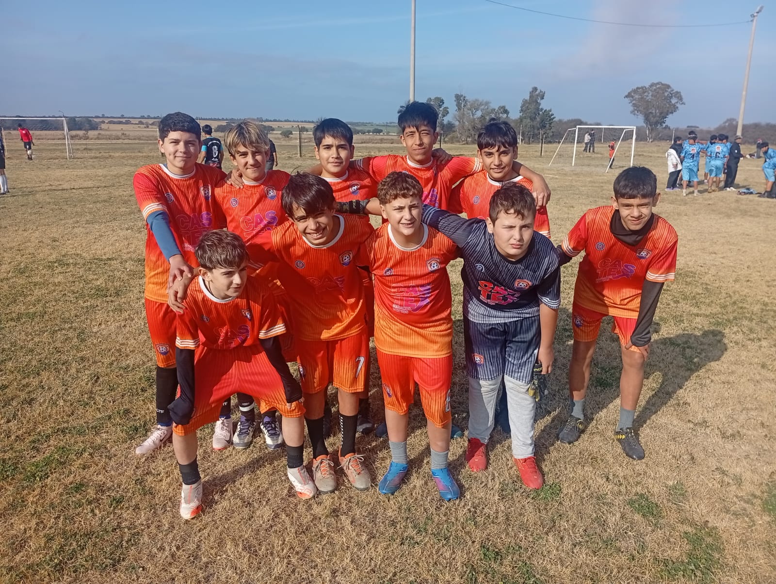 El Deportivo Castex participó de una nueva fecha de la Liga Municipal en Rucanelo